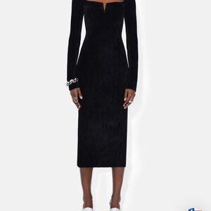 Black Galvan London Freya Dress